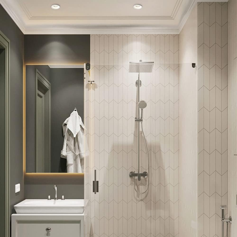 ETL Approved Outdoor Classic White Finish Black Reflector 4inch 6inch 9W12W 3CCT Waterproof IP65 Ceiling Downlight