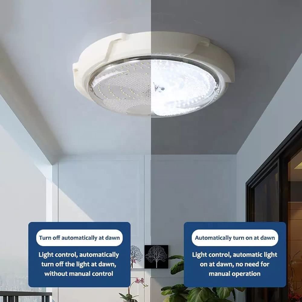 Remote Control Indoor outdoor Solar Light Lamp Solar Ceiling Light for Home House