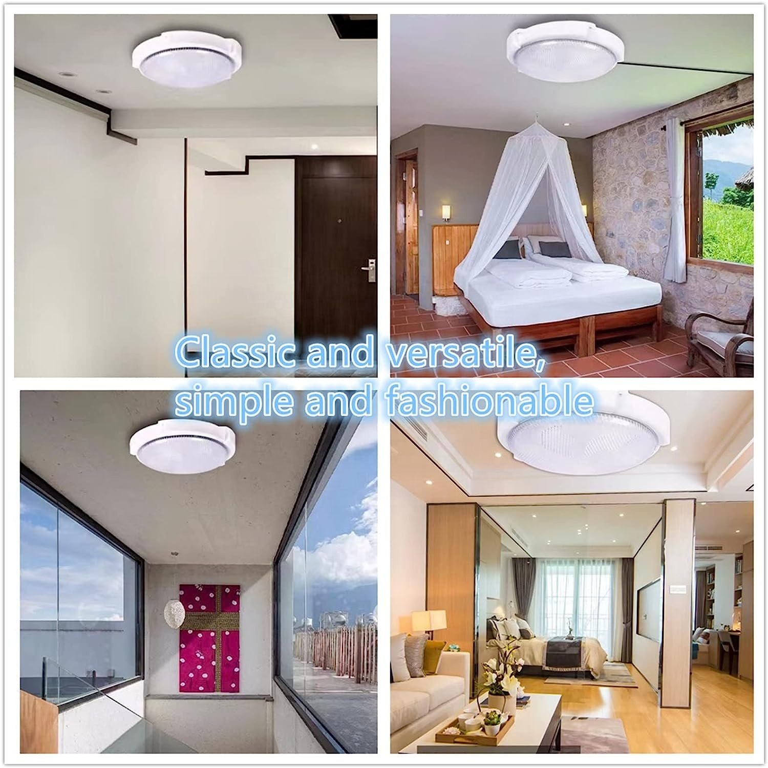 Remote Control Indoor outdoor Solar Light Lamp Solar Ceiling Light for Home House