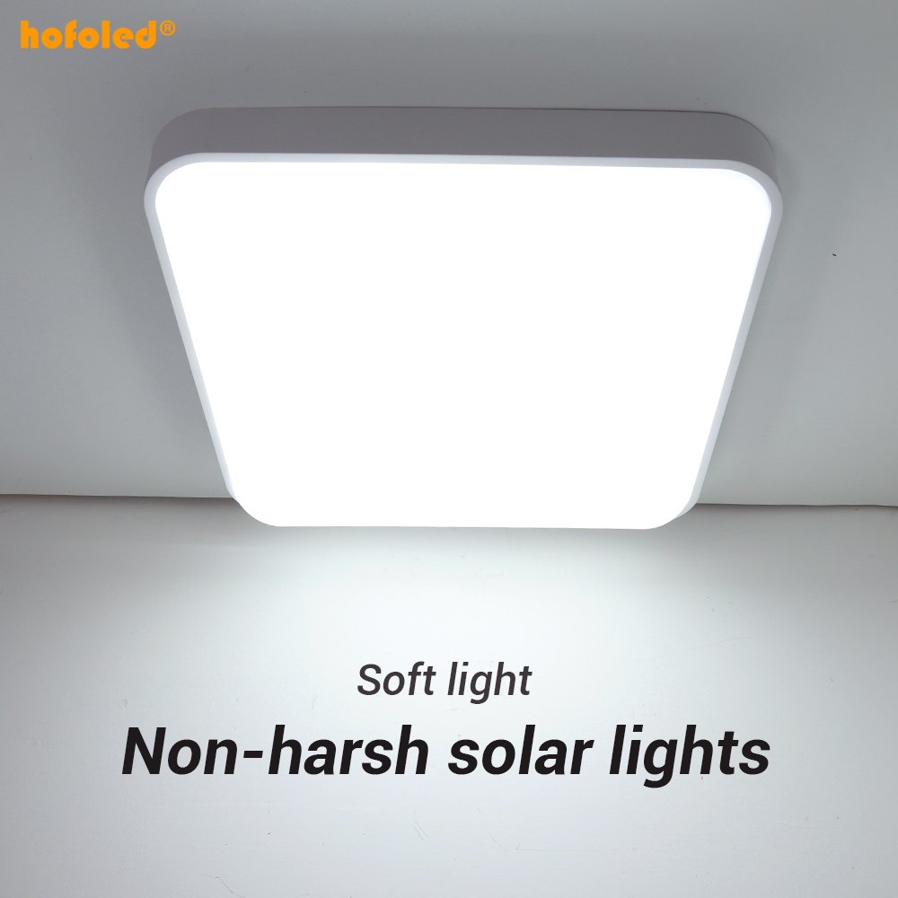 Modern LED Outdoor Indoor Courtyard Lighting Complete Waterproof Solar Light For Balcon Solar Ceiling Light