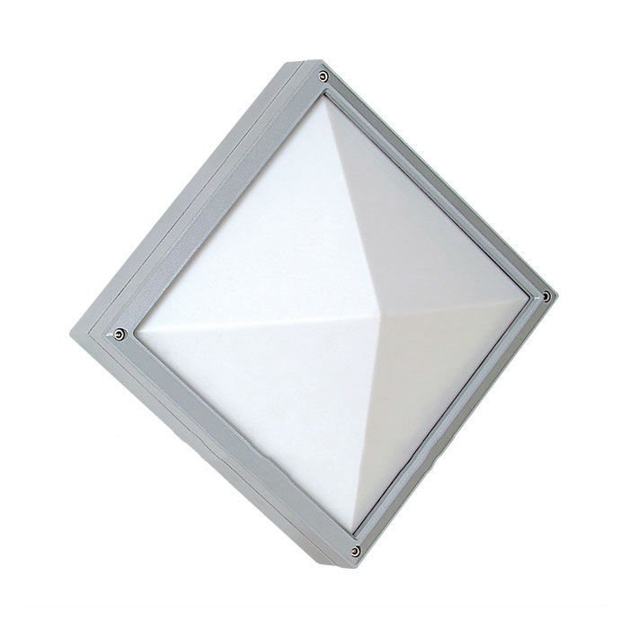 E27 LED outdoor indoor waterproof wall lamp ceiling bulkhead light Square wall light