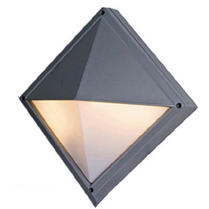 E27 LED outdoor indoor waterproof wall lamp ceiling bulkhead light Square wall light