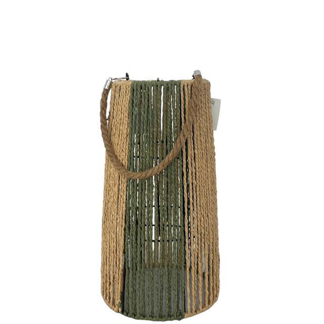 Home Decoration Wicker Lamp Vintage Woven Paper Hanging Ceiling Lamp