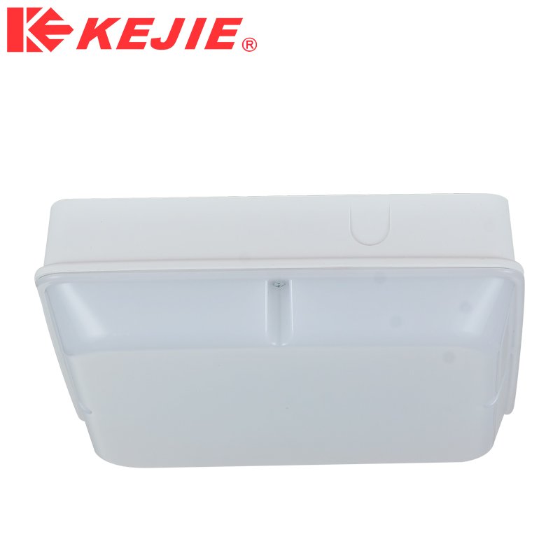 IP65 Balcony Rechargeable 12W LED Panel Ceiling Light LED surface ceiling Light Emergency Light for Homes square