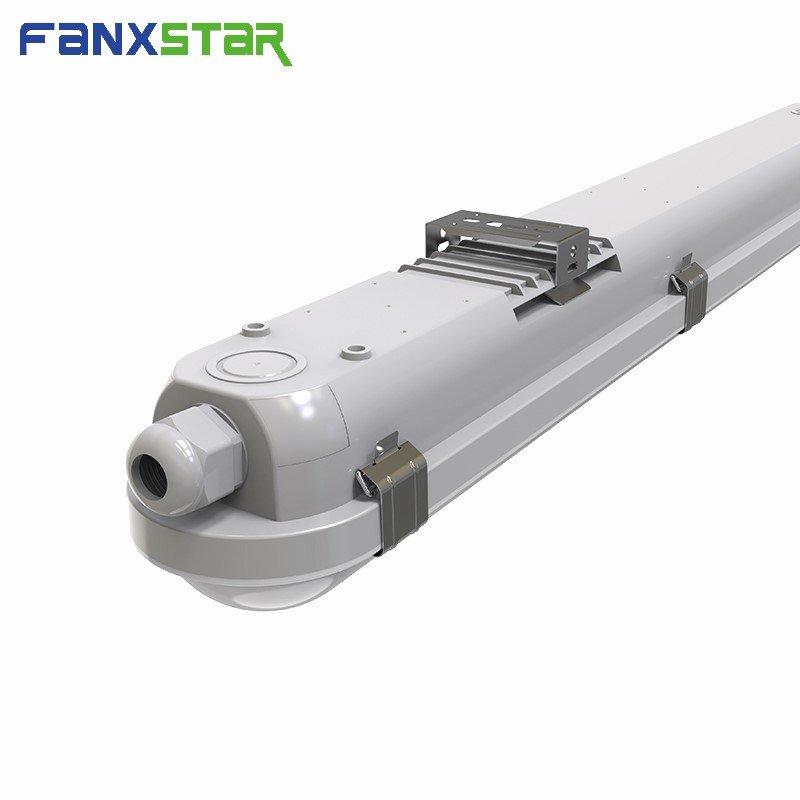 High Quality Commercial Led Tri-proof Light Fixture High Lumen Ra80 40W Motion Sensor Light For Low Carbon Lifespan 1200mm