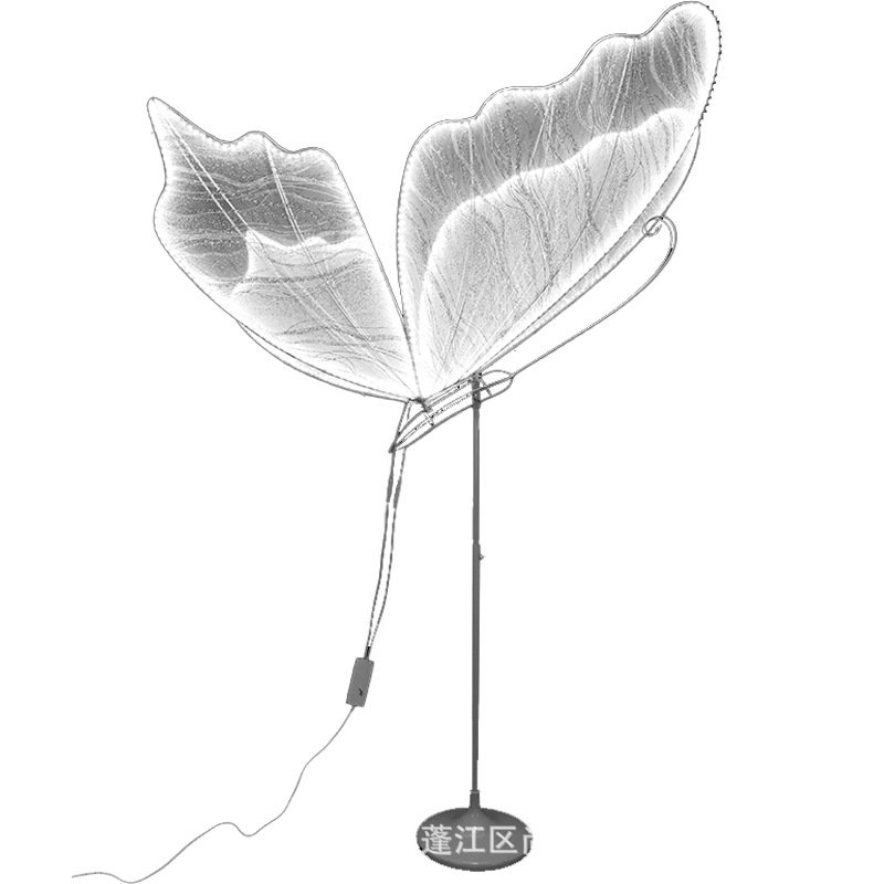 Wedding Props Road Lead Stage Led Butterfly Stand Light Outdoor Decorative Wedding Lights For Ceiling