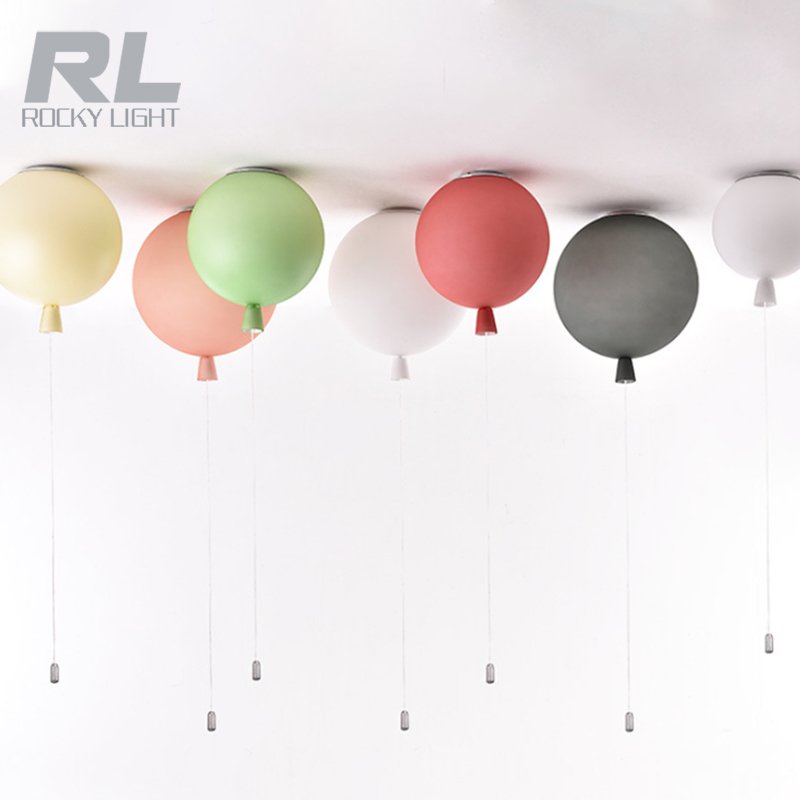 Indoor and Outdoor decoration Wall Lamp Ceiling Light Dual-purpose Creative RGB Color Balloon ceiling Light