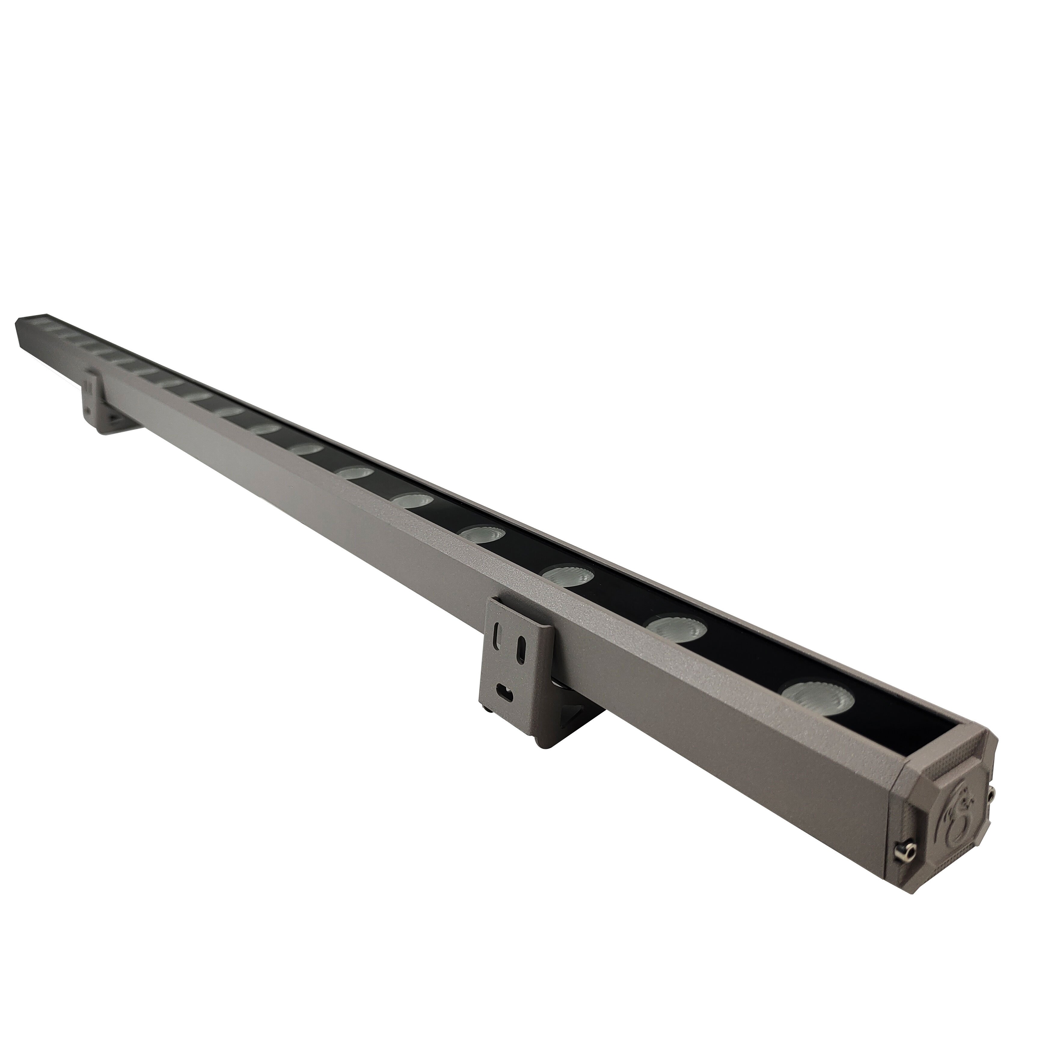 led aluminum linear lamp outdoor waterproof single lamp bridge colorful wall washing lamp