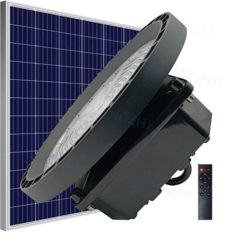 Warranty 3 Years Indoor Solar Ceiling Light DC 6V High Bay Light LED Solar for Workshop Canopy Garden