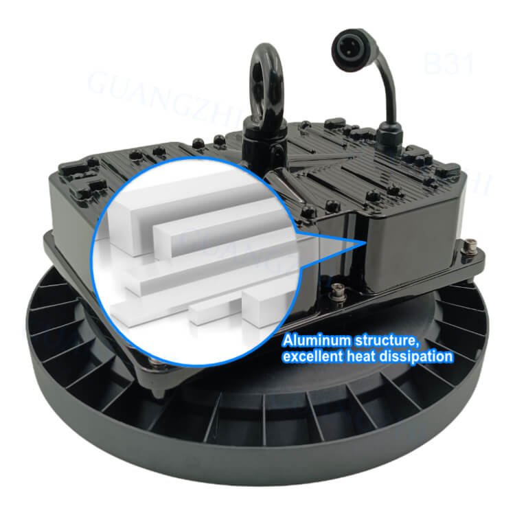 Warranty 3 Years Indoor Solar Ceiling Light DC 6V High Bay Light LED Solar for Workshop Canopy Garden