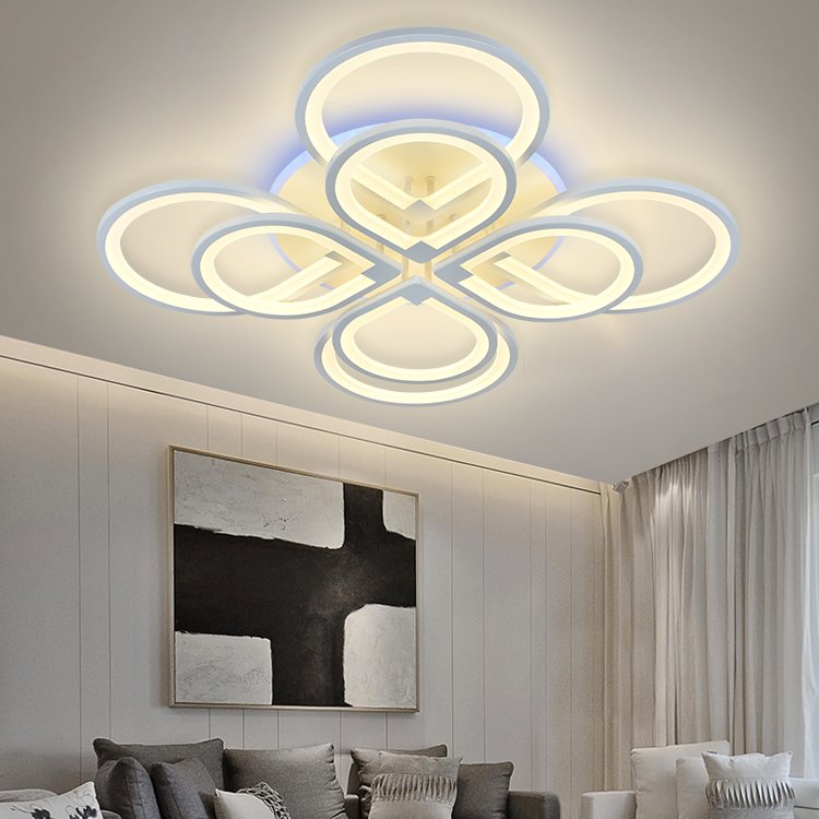 Minimalist Dimmable Art Decorative House Lighting Modern Restaurant Living Room LED Ceiling Lights Popular