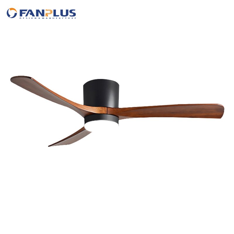 Modern LED Ceiling Fan light Factory Direct Sale Indoor Decoration living room Remote Control 52inch ceiling fans with Lights