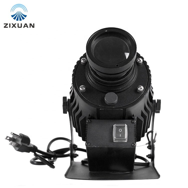 40W Outdoor LED Logo Projector Light Easy Gobo Lens Rotation IP65 Rating Landscape Easy-to-Use Projector Lens Changing