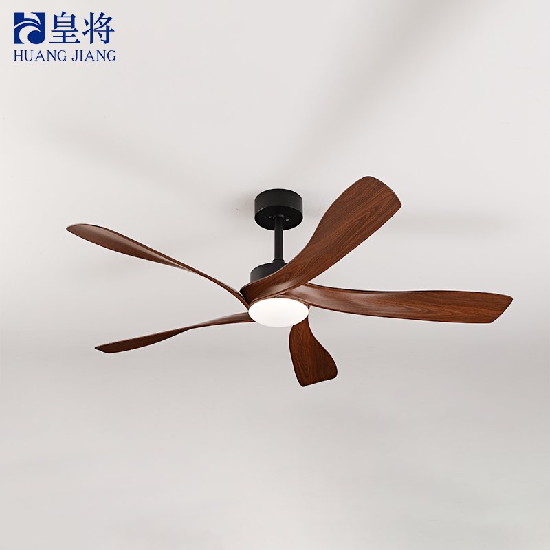 Factory direct sales retro 58-inch high-wind frequency mute ceiling fan lamp belt remote control