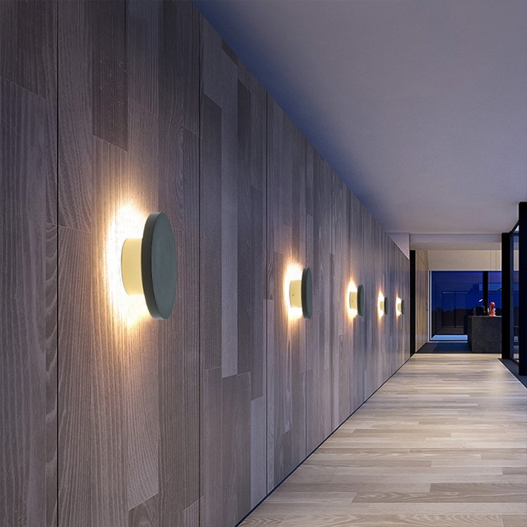 LED outdoor wall light waterproof simple villa balcony courtyard building on both sides of the decorative lighting wall lights