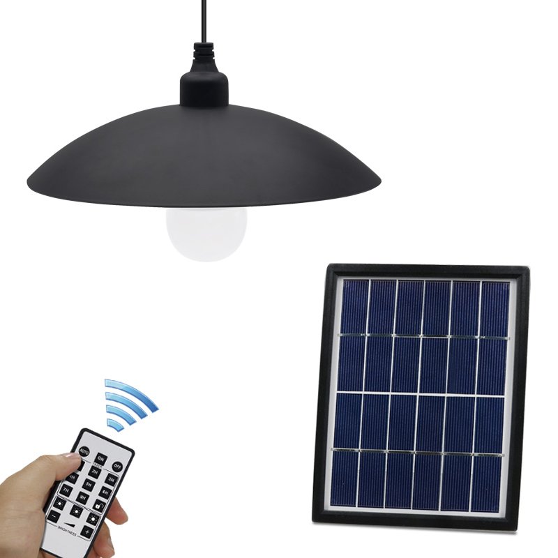 New arrival Solar Ceilling lamp with 2pcs bulbs For Home Lighting
