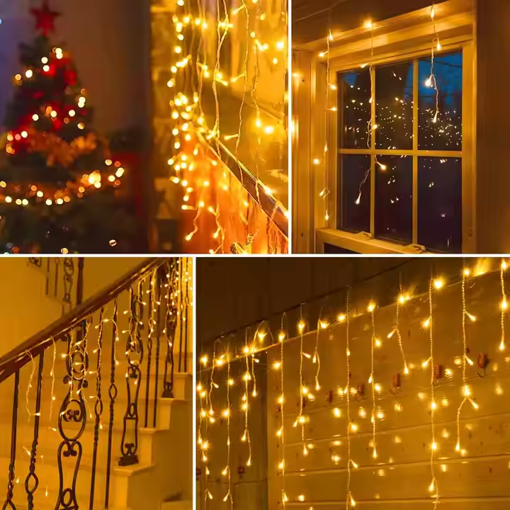 The outside patio string light Christmas Wedding Home Party Decorative Light Flashing outdoor waterproof led String Light
