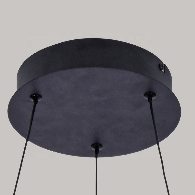 Modern Indoor Living Room Decoration Chandeliers Pendant Lights Led Round Aluminum Pendant Light