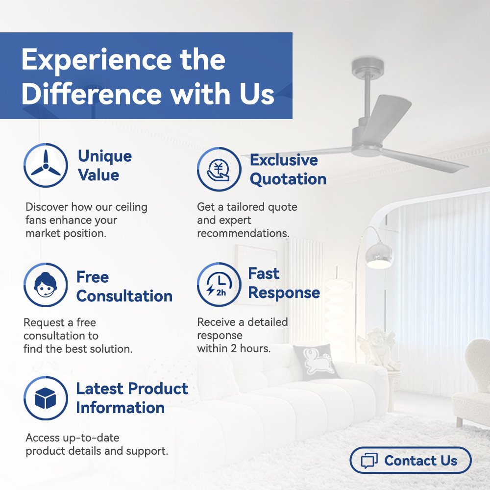 Ceiling Fan 52 inch ABS Fan Personalized LED Light Timing 6 Speed Reversible Silent DC Motor with Memory Function Indoor Outdoor