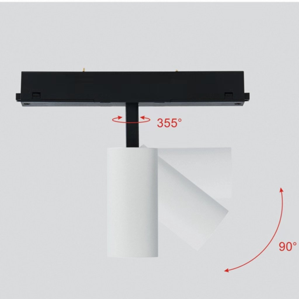 Track Magnetic Surface Mounted Magnetic LED Ceiling Light LED Floodlight Lighting System Track Spotlight