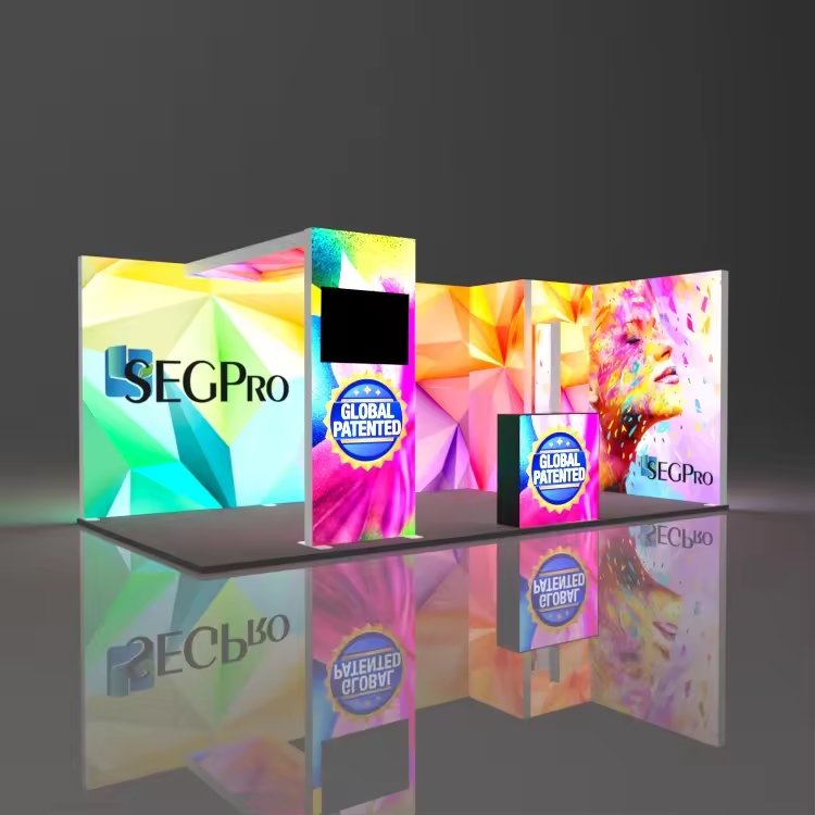 Exhibition Booth Portable Light Box Trade Show Display Light Box Booth Advertising Light Box