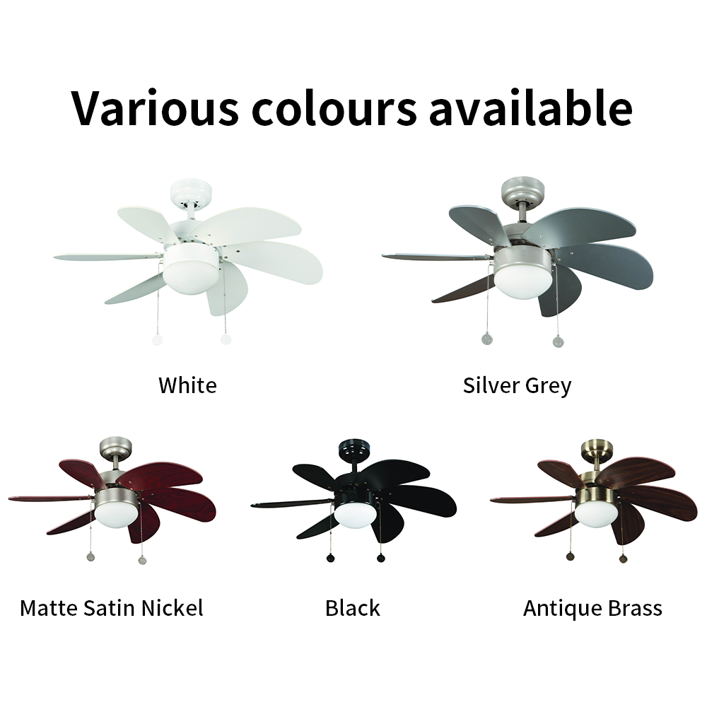 Living Room Bedroom Dimmable Fancy 5 Blade Modern Ceiling Fan With Color Changing Light