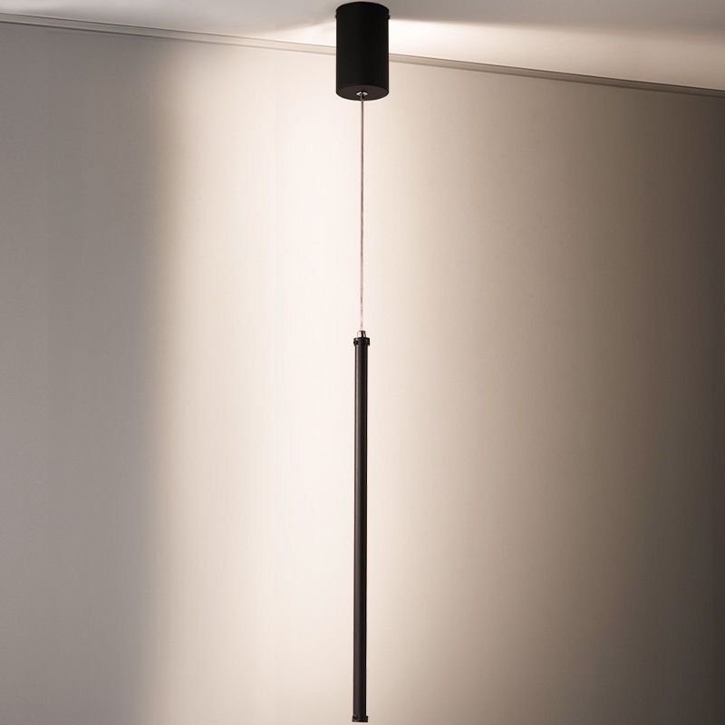220V modern bedroom black strip waterproof wall lamp 3000K lamp Long Led wall lamp