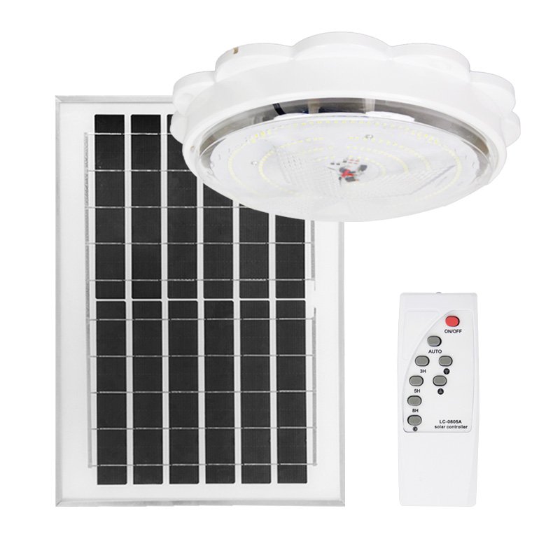 Modern Led Outdoor Indoor Solar Ceiling Light Waterproof Lamp Remote Sensor Control hanging lights