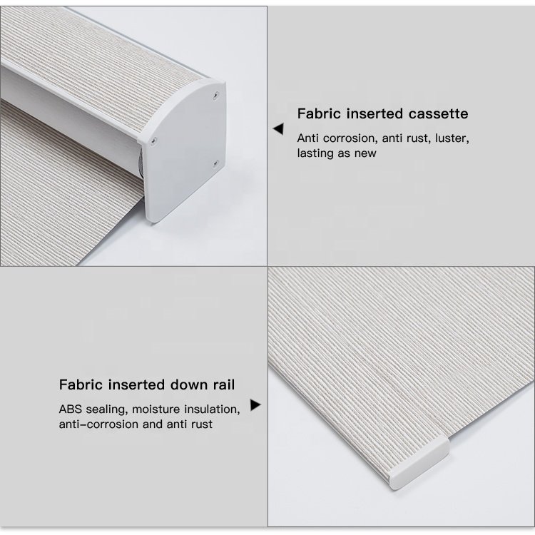 with traditional methods south korean temporary window shades electric motorized roller blinds