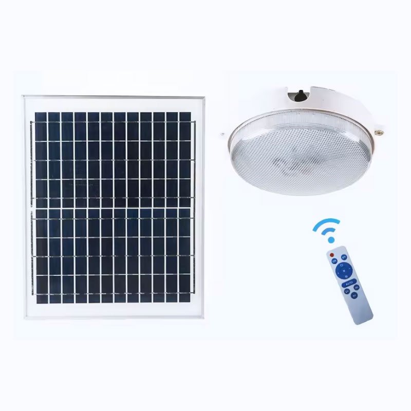 Waterproof Remote Control 50W TDSLCL1 Solar LED Ceiling Light OEM LED Ceiling Lamp
