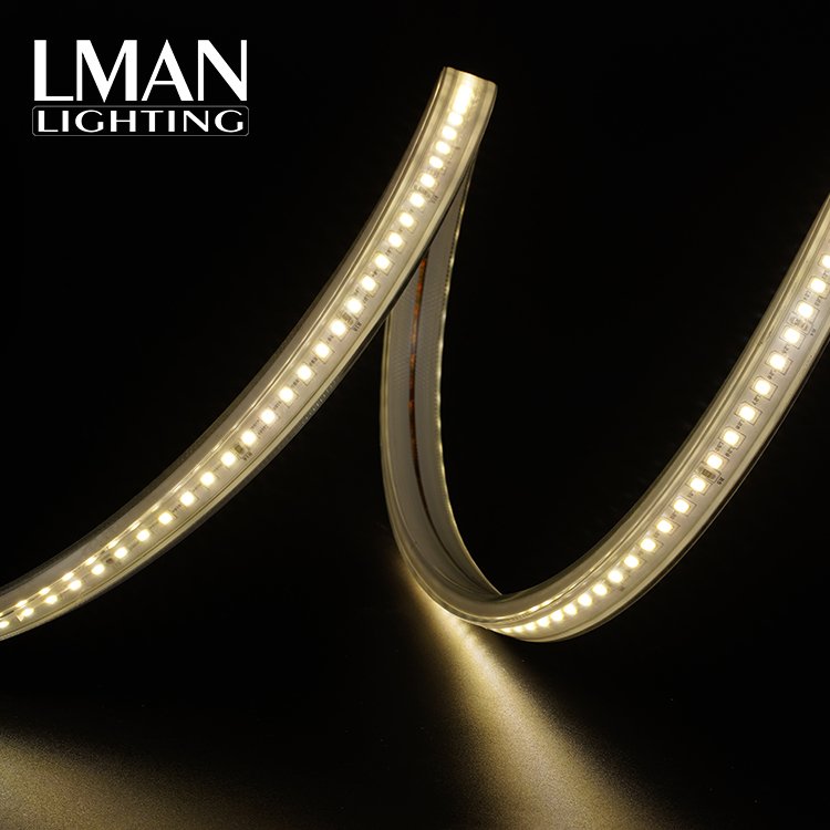 220V 2835 144led 50M House Decorations Yellow White Multi Color Led Flexible Light Strip Lamp Roll Led Strip Lights For Ceiling
