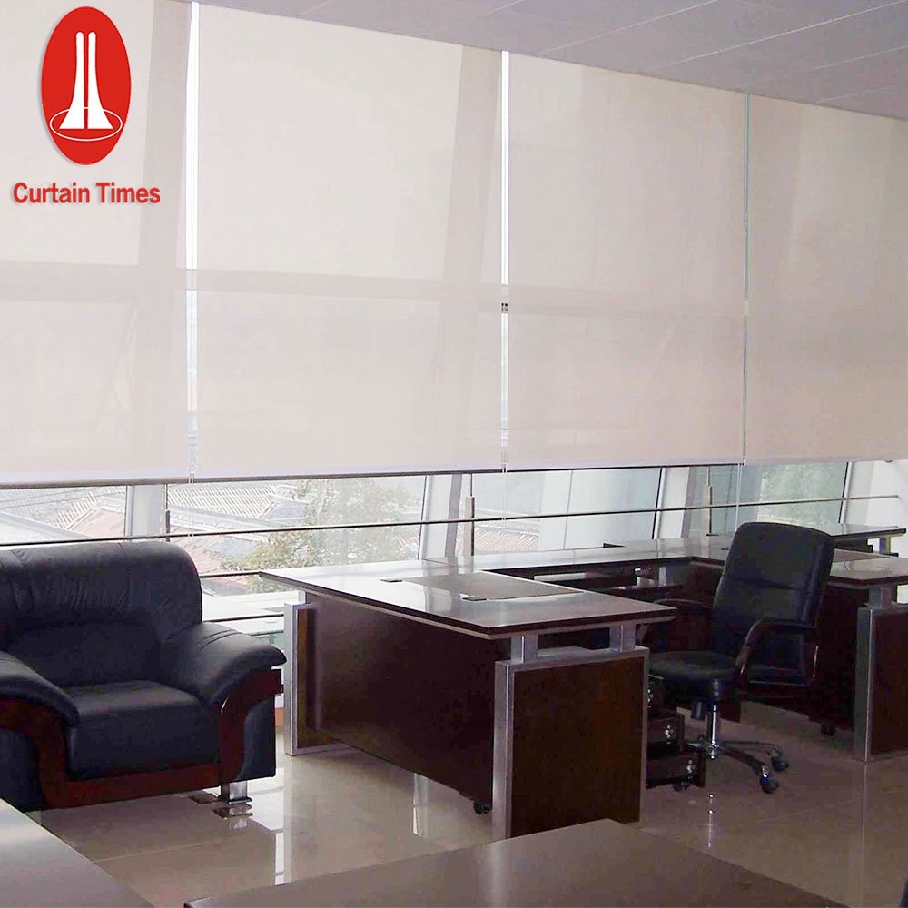 fashionable in style window blackout roller shades custom size high quality electric blinds