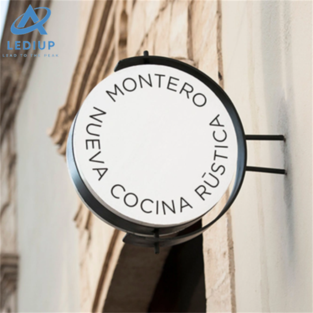 LEDIUP Burger Ceiling Mount Outdoor Light Box Signage Acrylic Light Box for Shop