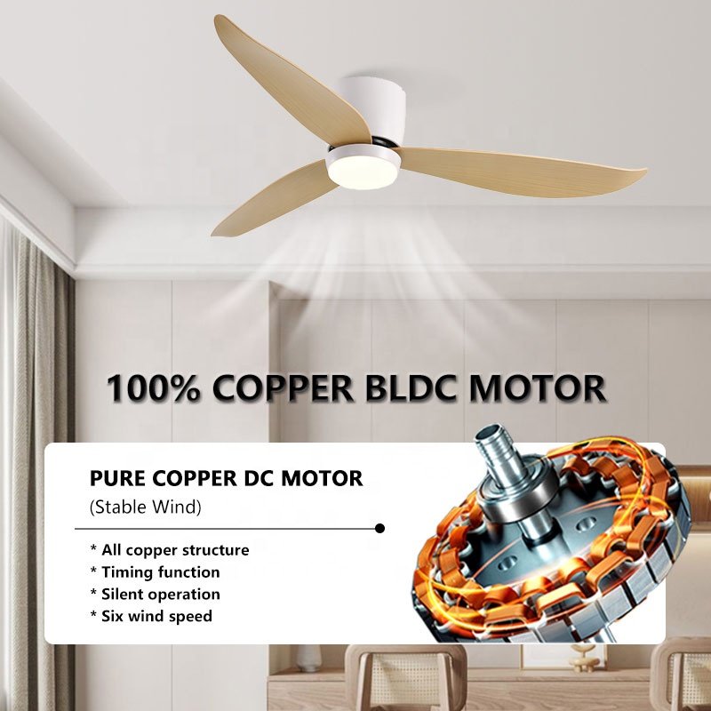 Dimmable Remote Control Led Ceiling Fan With Lamp Living Room Bedroom Decorative Modern Luxury Ceiling Fans Light