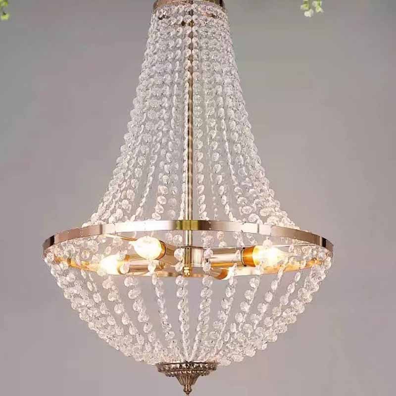 Crystal Bead Curtain Wedding Props Acrylic Chandelier Wedding Chandelier Decoration Wedding Hall Decorations