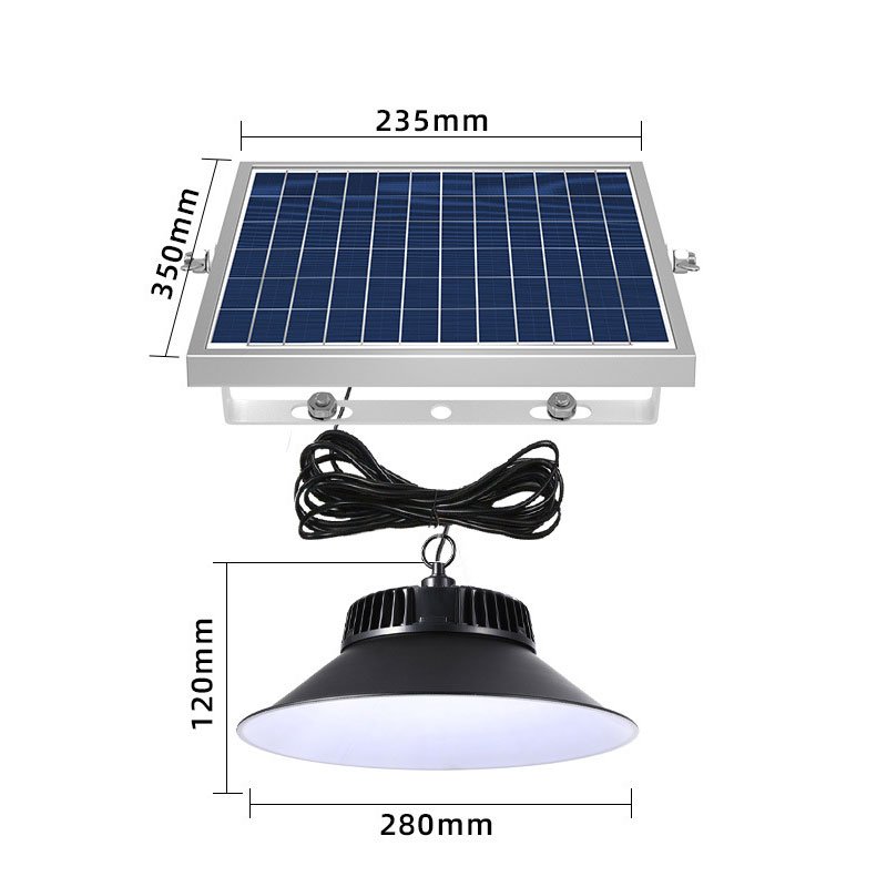 Garden light household indoor outdoor waterproof garden balcony solar outdoor chandelier
