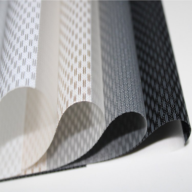 Zip Screen Outdoor Blinds Curtain Zebra Roller Blind Office Blackout Blinds Zebra Fabric
