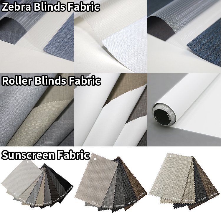Zip Screen Outdoor Blinds Curtain Zebra Roller Blind Office Blackout Blinds Zebra Fabric