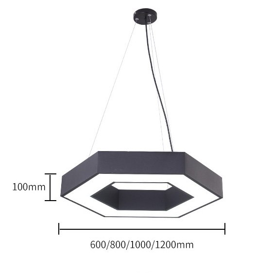 LED seamless splicing linear light Rectangular light for garage meeting room office shopping mall supermarket office light