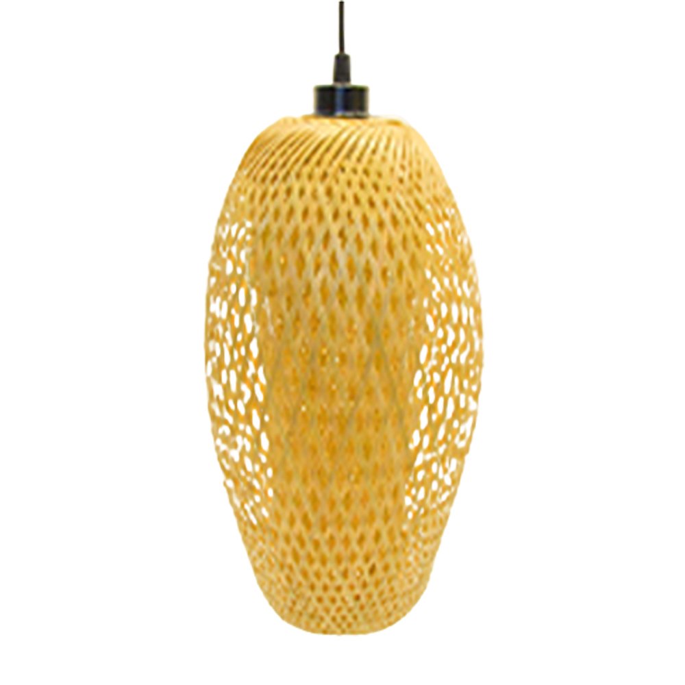 High quality handcrafted 2-layer Bamboo Lampshade Eco-friendly Bamboo Light Layer Bamboo Rattan Lamp Shade