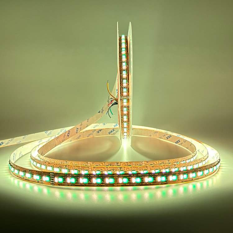 Wholesale Price 8mm Width DC 24V 10W SMD 5050 Flexible RGB WCW LED Strip Light