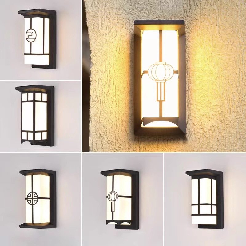 Chinese aluminium sconce modern decorative hotel house mounted indoor led wall light