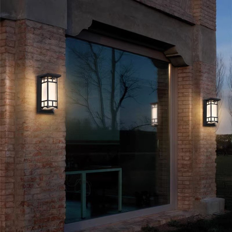 Chinese aluminium sconce modern decorative hotel house mounted indoor led wall light