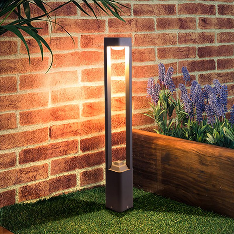 Outdoor Pathway Decoration Landscape Waterproof Lawn Lamp Spot Lights Led Solar Bollard Garden Lights
