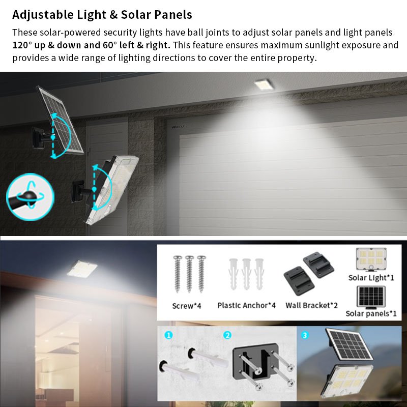 Indoor 3 Working Mode Light Store Energy Powerful Led Solar Light Home House With Remote Control
