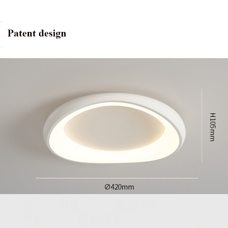 Modern LED Ceiling Lamp Base Acrylic Round Surface Mounted Light Light Decor Design Iron Living Room Bedroom Indoor Small 10w 5w