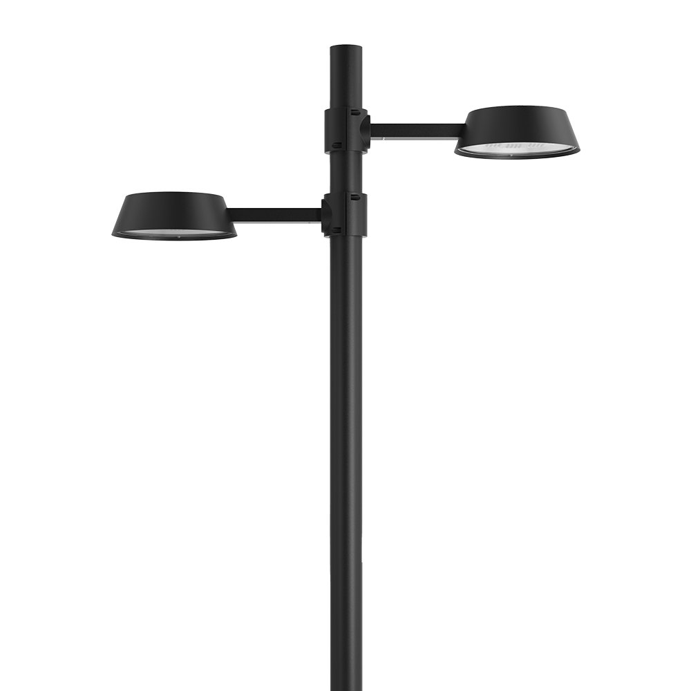 New Multifunctional Waterproof LED Post Top Light 30W/50W/70W/90W Outdoor Park Light Warm White LED Aluminum Body IP65 Gardens