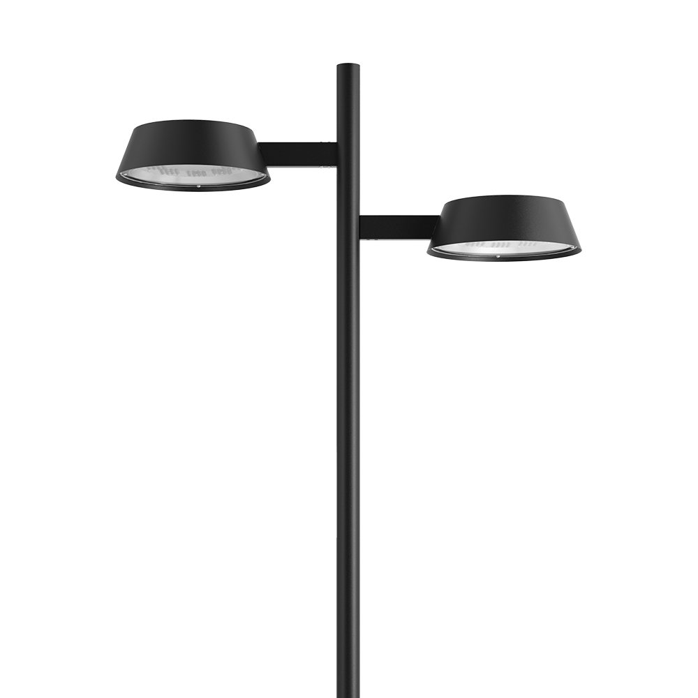 New Multifunctional Waterproof LED Post Top Light 30W/50W/70W/90W Outdoor Park Light Warm White LED Aluminum Body IP65 Gardens