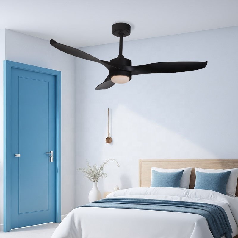Wholesale price 52 inch abs plastic Remote Control Decorative Ceiling Fan,led ceiling fan,ceiling fan with light