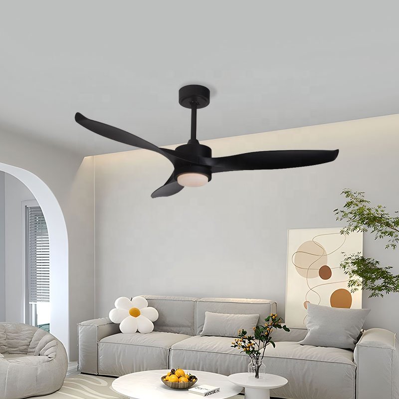 Wholesale price 52 inch abs plastic Remote Control Decorative Ceiling Fan,led ceiling fan,ceiling fan with light